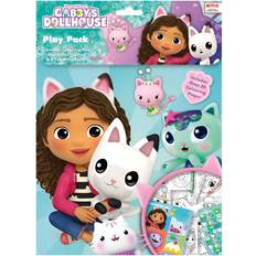 Gabby's Dollhouse Colouring Play Pack With Colour Pencils Activity Set Multicoloured