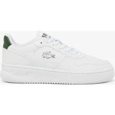 Lacoste Junior's L001 SET Trainers Junior White & Dark Green