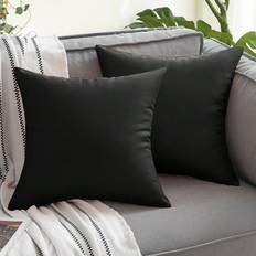 Shein pc Outdoor Waterproof Pillow Case Black (40x40cm)