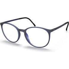 Silhouette Herr Glasögon Silhouette SPX Illusion 2936 4560 50 Blåa Glasögon