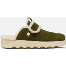 Suede Clogs Sorel VIIBE Suede Cozy Women's Clog- Green