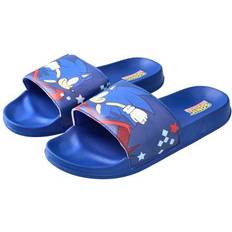 Children's Shoes Josmo Youth Blue Sonic the Hedgehog Slide Sandals