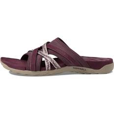 Merrell Women Slides Merrell Women's Terran Crush Slide Sandal, Burgundy