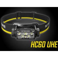 NiteCore HC60 UHE Black Yellow Flashlight