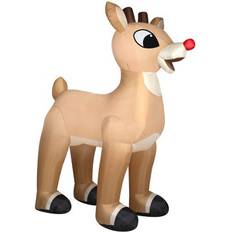 Christmas Party Decorations Gemmy Giant Christmas Inflatable Rudolph the Red Nosed Reindeer