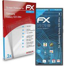 Samsung Galaxy S23 Ultra Screen Protectors atFoliX 3x screen protector for samsung galaxy s23 ultra clear