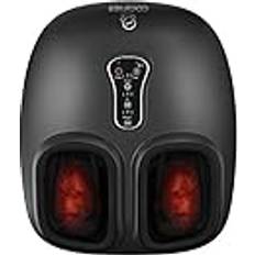 Comfier Fußmassagegerät mit Wärme Vibration und Luftkompression, Shiatsu Fussmassagegerät Elektrisch Fussmassage für Plantarfasziitis und Schmerzlinderung, bis Schuhgröße 47,Geschenke