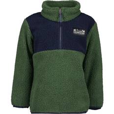 Fleecejakker Didriksons Gosig Kid's Half-Zip - Pine Green (505536-H14)