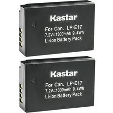 Batteries & Chargers Kastar 2-Pack LP-E17 Battery Rebel SL2 EOS Rebel