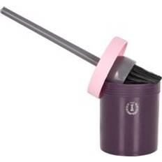 Hovpensel Med Burk - Rose Bordeaux Silver