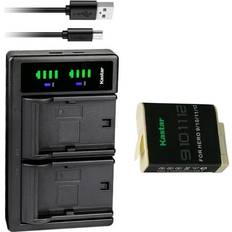 Kastar 1-Pack Battery LTD2 USB Charger GoPro HERO12 HERO