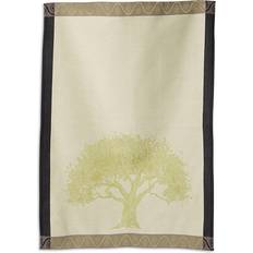 Kitchen Towels Kaf Home Set of 2 Jacquard Oak Kitchen Towel