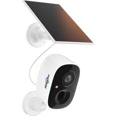 Hiseeu 【Cloud Storage】 3MP Wireless Solar Color Night Vision,Battery Solar