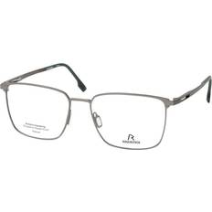 Rodenstock R 7153 B000, including lenses, SQUARE Glasses, MALE Silver