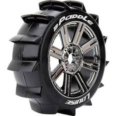 B-Paddle 1/8 Fr/Rr Soft Hex 17mm Spoke/Chrome B L-T3249SBC