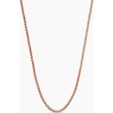 David Yurman Rose Gold Necklaces David Yurman Box Chain Necklace in 18K Rose Gold Men's IN 22 IN