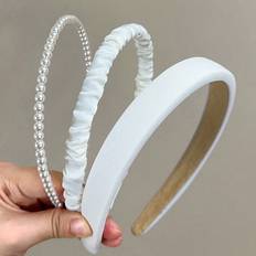 White Headbands Shein pcsSet Fashionable Headbands Ideal For Daily Use Tiaras