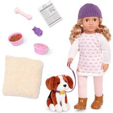 Our Generation Ember & Elsie 18" Doll & Pet Set