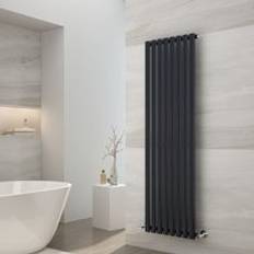 EMKE Vertical Tall Oval Column Radiator High-Efficiency Central Heating 160x47cm