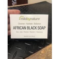 Mild african black soap soothing bar