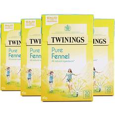 Twinings Tea Twinings Pure Fennel Herbal Infusion 80 Tea Bags Multipack