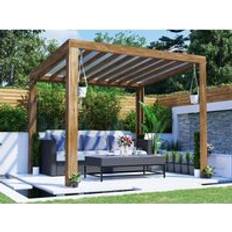 Dunster House Ltd. - Pergola with Roof Gazebo Shelter