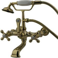 Polished Bath Taps & Shower Mixers Furnorama Mount Clawfoot Tub Filler Shower