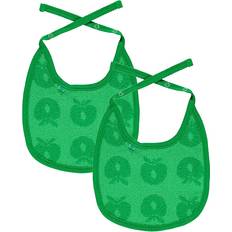 Småfolk Small Bibs with Apples 2-pack