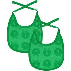 Small Bibs with Apples 2-pack