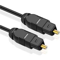 Cables Unho 1.5m digital fibre optic optical toslink cable lead wire sound bar ps4 1m