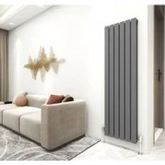 Double central heating radiators MCC Direct Double Designer Panel Central Heating Radiator anthracite