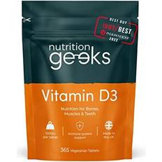 Nutrition Geeks Vitamin D 1000iu 1 Year Vitamin Support Vitamin