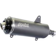 Udstødningssystemer Polini Muffler Black Aluminium Peugeot