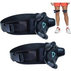 SKYWIN Sold by: S Mart Gizmoz, VR Tracker Straps for HTC Vive System Tracker Puck Adjustable Straps for Leg Object and Full-Body Tracking in Virtual Reality 2 Pack