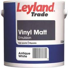 Leyland Trade Leyland trade vinyl Wall Paint White 5L
