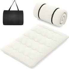 Beds & Mattresses Costway Queen/King/Twin/Full Futon Mattress Floor Sleeping Pad Cover