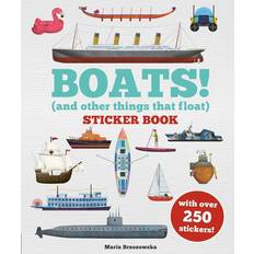 Boats! Sticker Book (NEW)