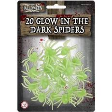 Edderkop Glow-In-Dark 20-pk