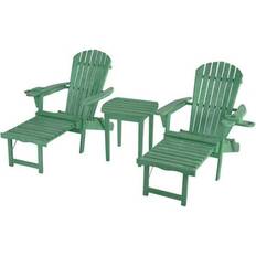 Outdoor Lounge Sets W Unlimited 2 Adirondack Chaise Outdoor Lounge Set