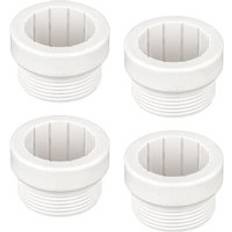 Cleaning Equipment AlwaysH 4pcs Pool Umbrella Stabilizer Adapter, Threaded Pool Umbrella Sleeve Umbrella Pole Stabilizer for Inserting 4.45cm Umbrellas Outdoor Patio