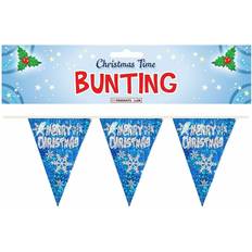 Henbrandt Merry Christmas Holographic Bunting 3.6m