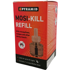 Pyramid portable plug-in mosquito insect killer unit liquid refill 45ml