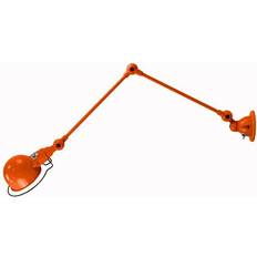 Orange Wall Lights Jieldé Signal two arm Wall light