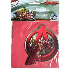 Rouge Cartes & Invitations Marvel Avengers Party Invitations Red