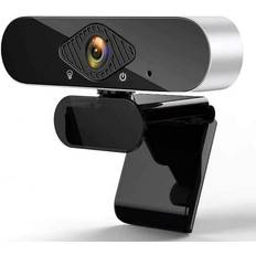 Webcams Aetomce Sold by: Heldig, Full HD Webcam with Microphone 1080P Desktop Computer Webcam USB Webcam Plug and Play Wide Angle Streaming Webcam Privacy Cover for Video Calling Recording