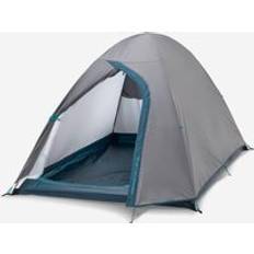 Quechua Tents Quechua Second Life 2 Man Tent MH100 Good Grey/teal Blue/caribbean Blue