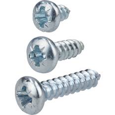 R-Tech 337112 pozi pan head self-tapping screws no.8 9.5mm