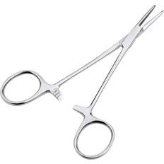 Grandado Rustfritt stål hemostatisk klemme tang kjæledyrhår klemme fiske låsynge kirurgisk tang epilering håndverktøy buet/rett spiss