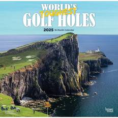 Green Calendars BrownTrout Worlds Toughest Golf Holes 2025 Wall Calendar