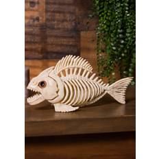 Esqueletos 10-Inch Fish Skeleton Halloween Prop Animal Skeletons